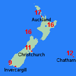 Forecast Sun May 19 New Zealand
